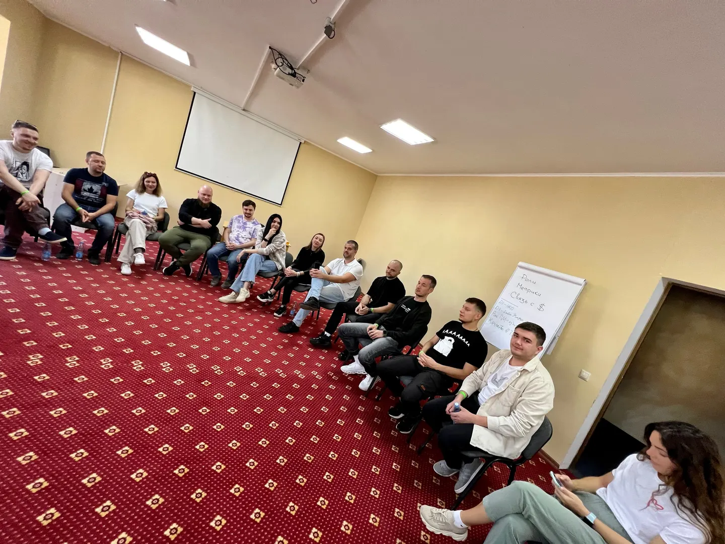 Команда KT.Team на общей рабочей сессии